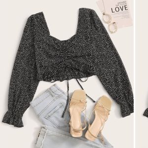 Long Sleeve Crop Top